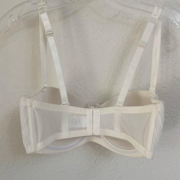 NWOT Hunkemoller Catrin Padded Strapless Underwired Bra – White 34DD/E - Picture 6 of 7